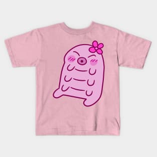 Pink Waterbear Kids T-Shirt